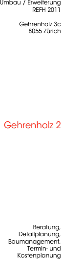 Umbau / Erweiterung REFH 2011 